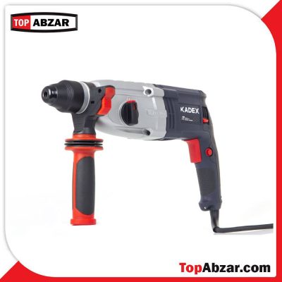 دریل بتن کن نیم تنه فلزی سه حالته چهار شیار 850 وات صنعتی - 28 میلیمتری کدکس مدل K8128