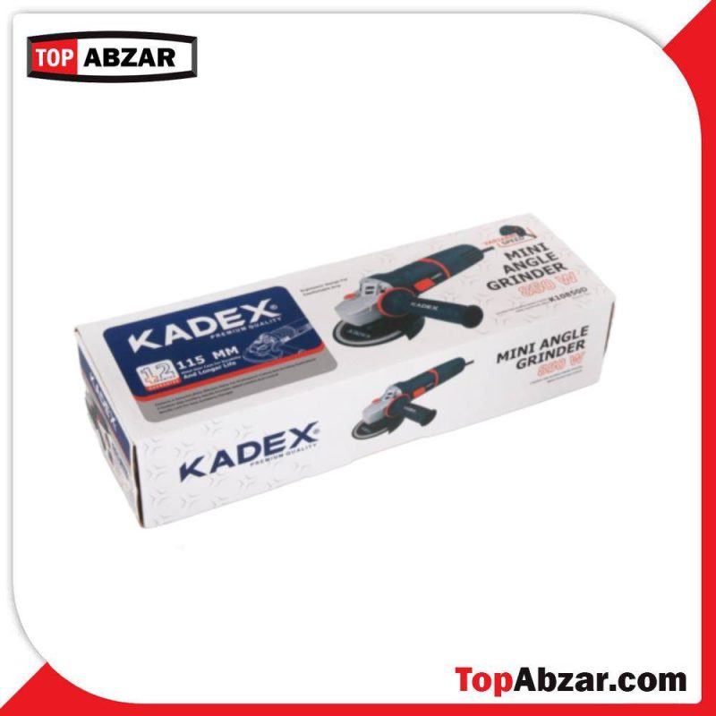 مینی فرز 850 وات دیمر دار صنعتی 115 میلیمتری کدکس مدل K10850D جعبه