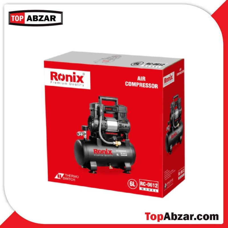 silent-air-compressor-6l-rc-0612باکس