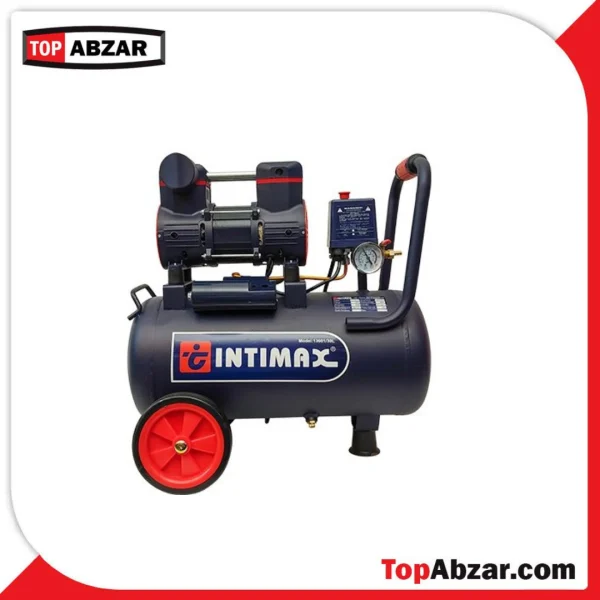 Untitled design (1) (4) کمپرسور باد سایلنت اینتیمکس 30 لیتری مدل 13601 - Image 1