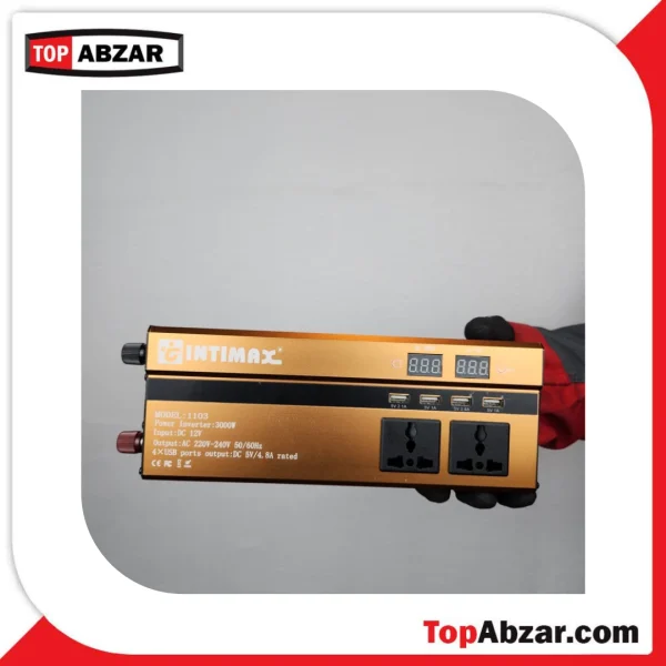 Untitled design (4) مبدل برق 3000 وات اینتیمکس مدل 1103 - Image 2