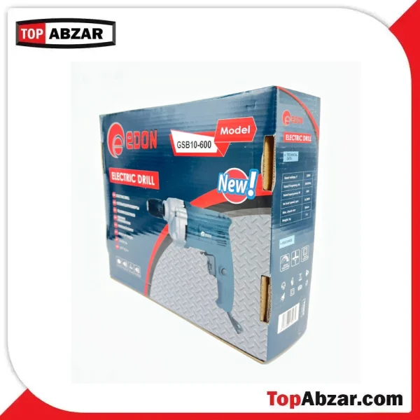 4 (6) (1) (4) (6) (1) (1) (3) (1)1 (9) (12) دریل 10 نیمه تنه فلزی اتومات ادون مدل 10mm - Image 2