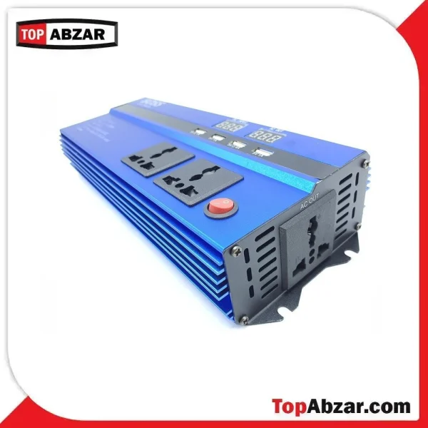 مبدل برق 12 ولت به 220 ولت باس مدل 2000 وات مدل BS123TYN254-2 - Image 2
