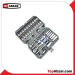 جعبه بکس ۵۳ عددی صنعتی باس مدل BS-53pcs - Image 2