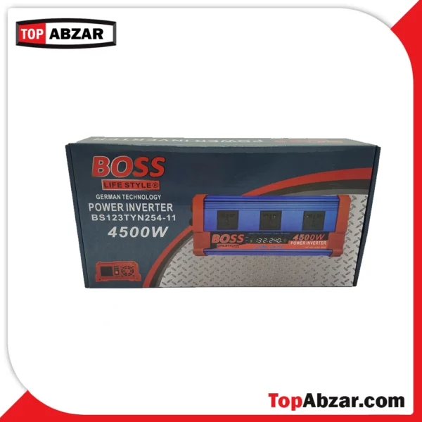 مبدل برق ۱۲ به ۲۲۰ ولت باس ظرفیت 4500 وات مدل BS123TYN254-11 - Image 2