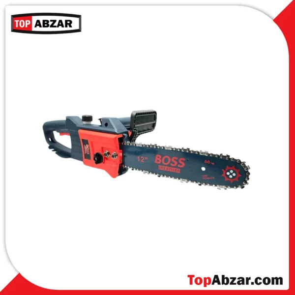 اره زنجیری برقی ۳۰ و ۴۰ سانت دو ساطور باس مدل E40 - Image 3