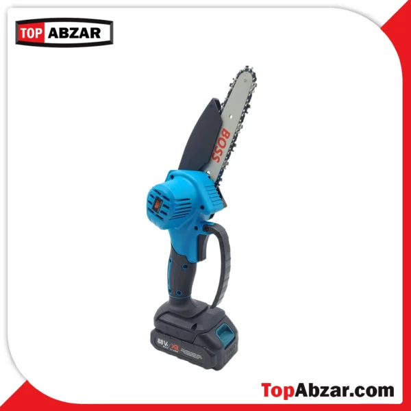 کیت اره زنجیری و قیچی شارژی باس مدل 88VF با باتری 88 ولت - Image 9