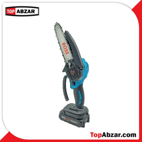 کیت اره زنجیری و قیچی شارژی باس مدل 88VF با باتری 88 ولت - Image 10