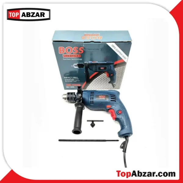 دریل چکشی برقی 13 میلی متری 220 ولت باس مدل LIFE STYLE -1305 - Image 2