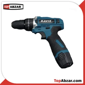 دریل شارژی 12 ولت تک باطری راویکس rx1201